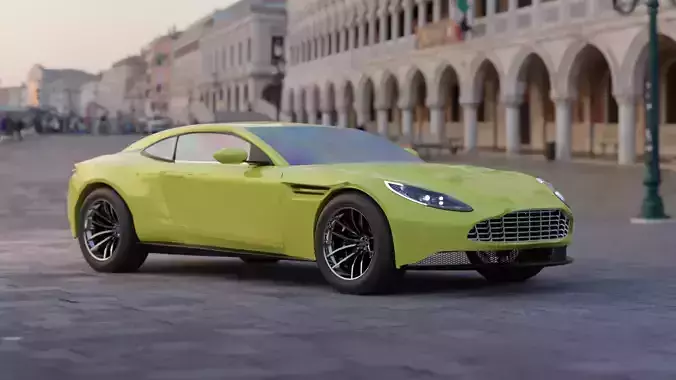Aston Martin DB11 2017 3D model