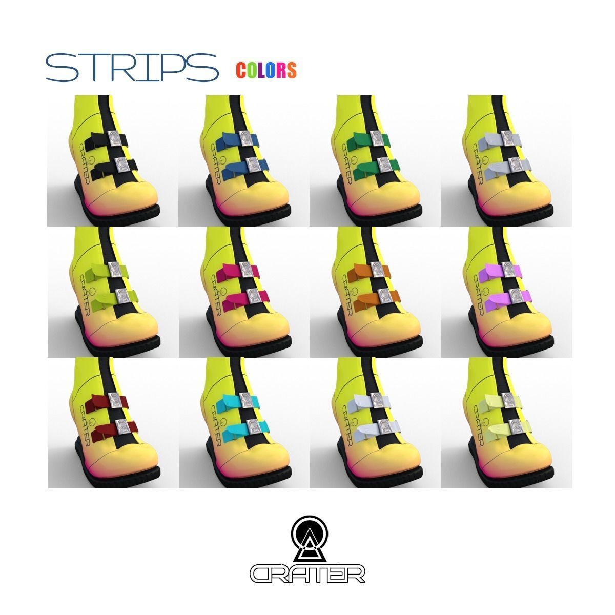 Crater Boots for Daz 3D model_3