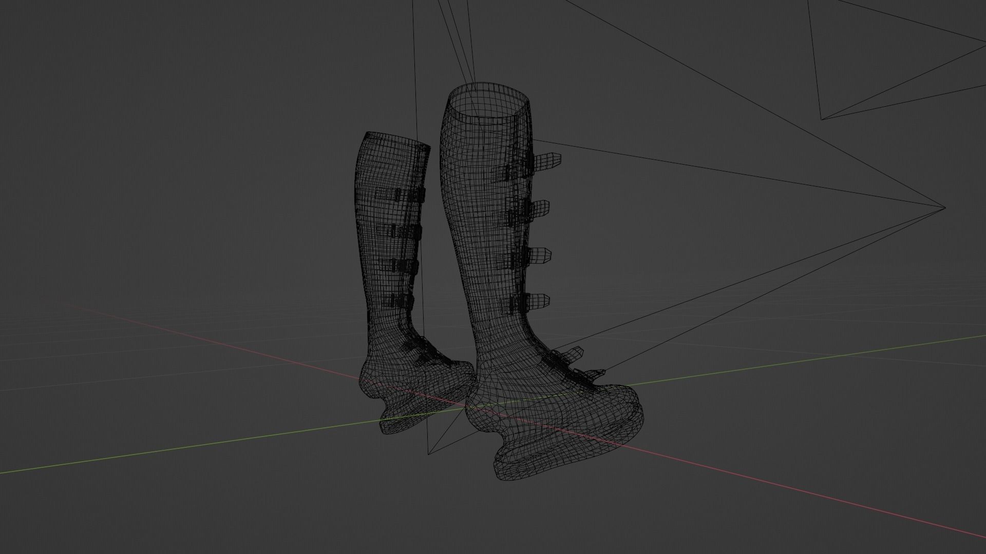 Crater Boots for Daz 3D model_9