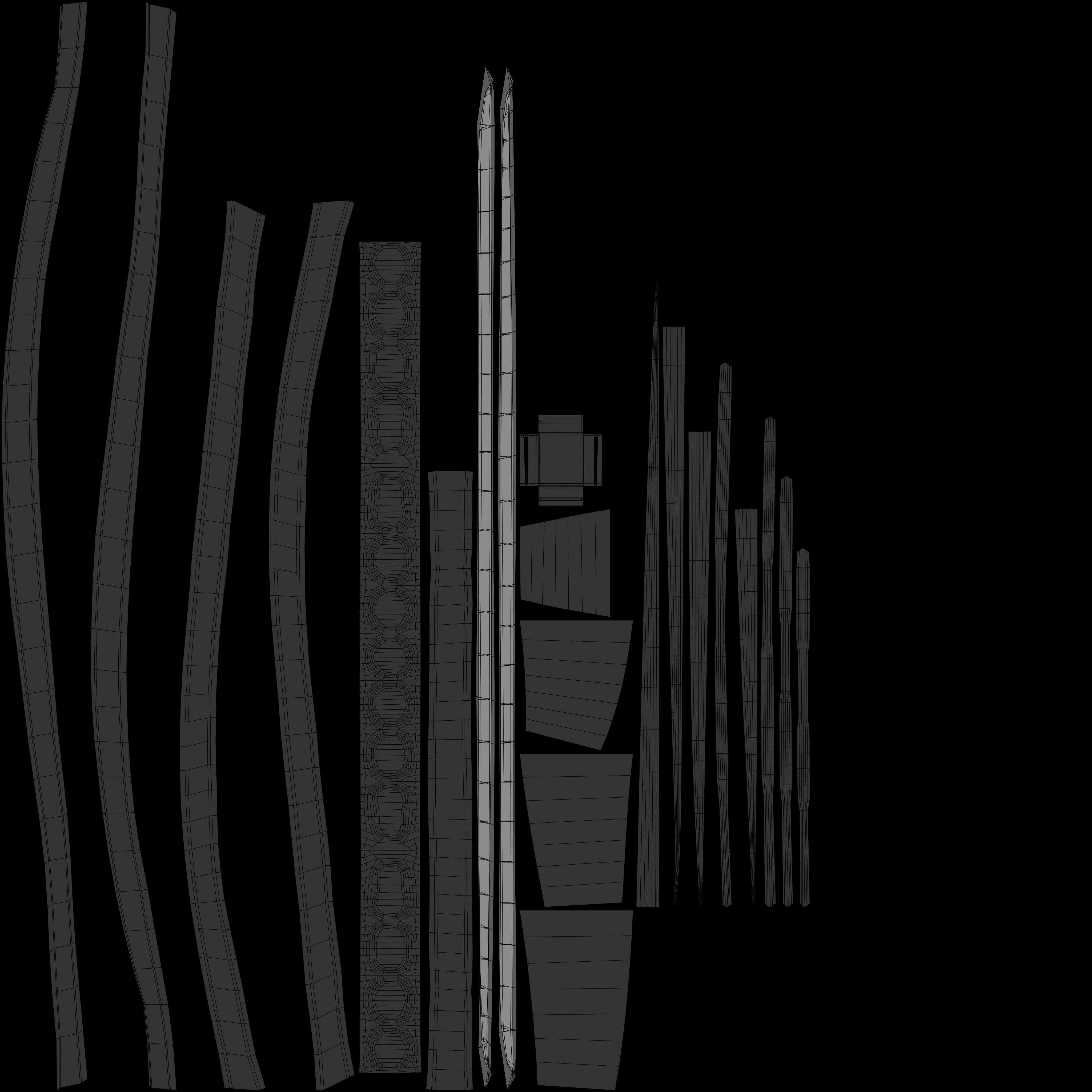 Dress Out Of Space 3D model_9