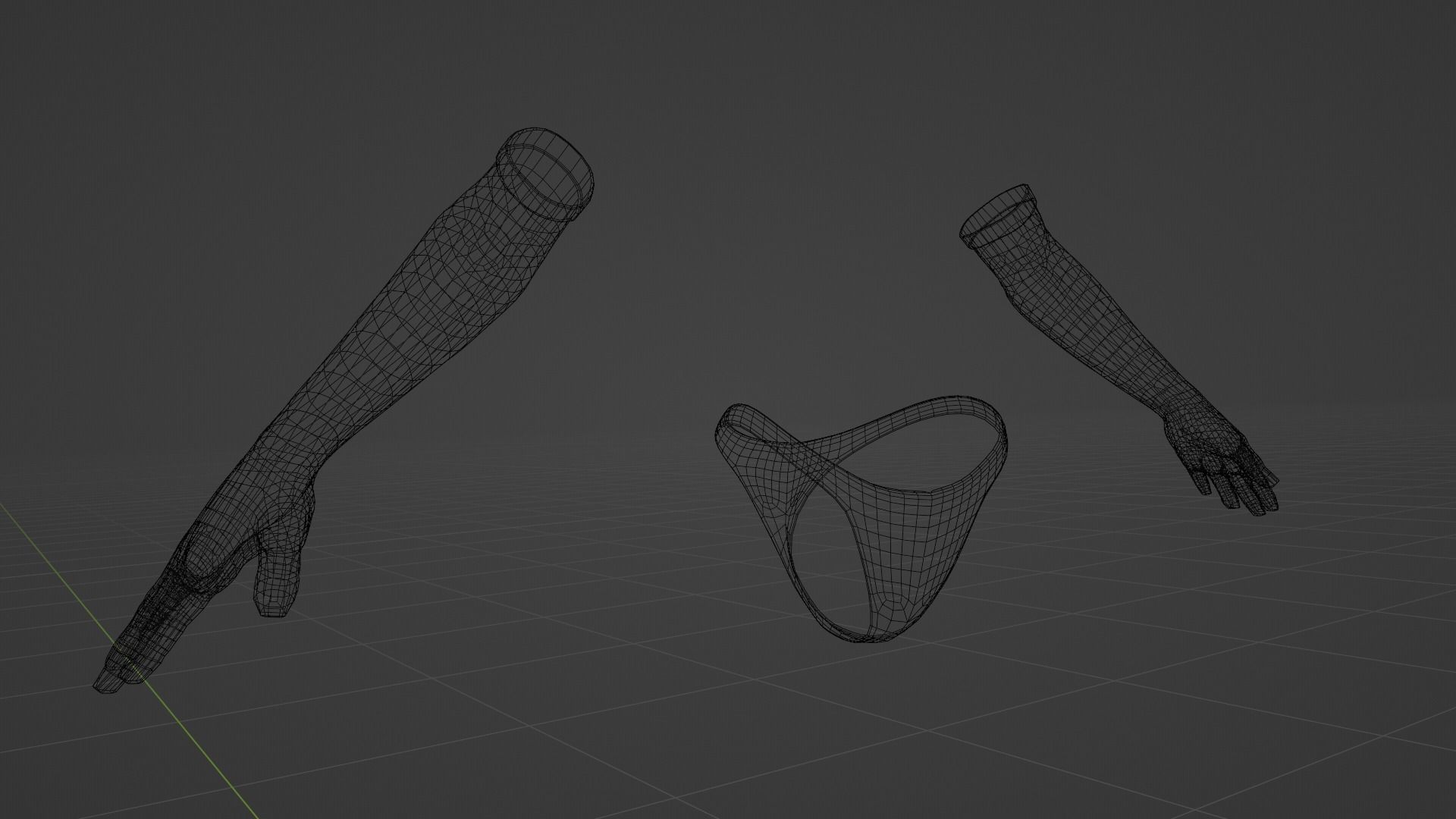 Dress Out Of Space 3D model_8