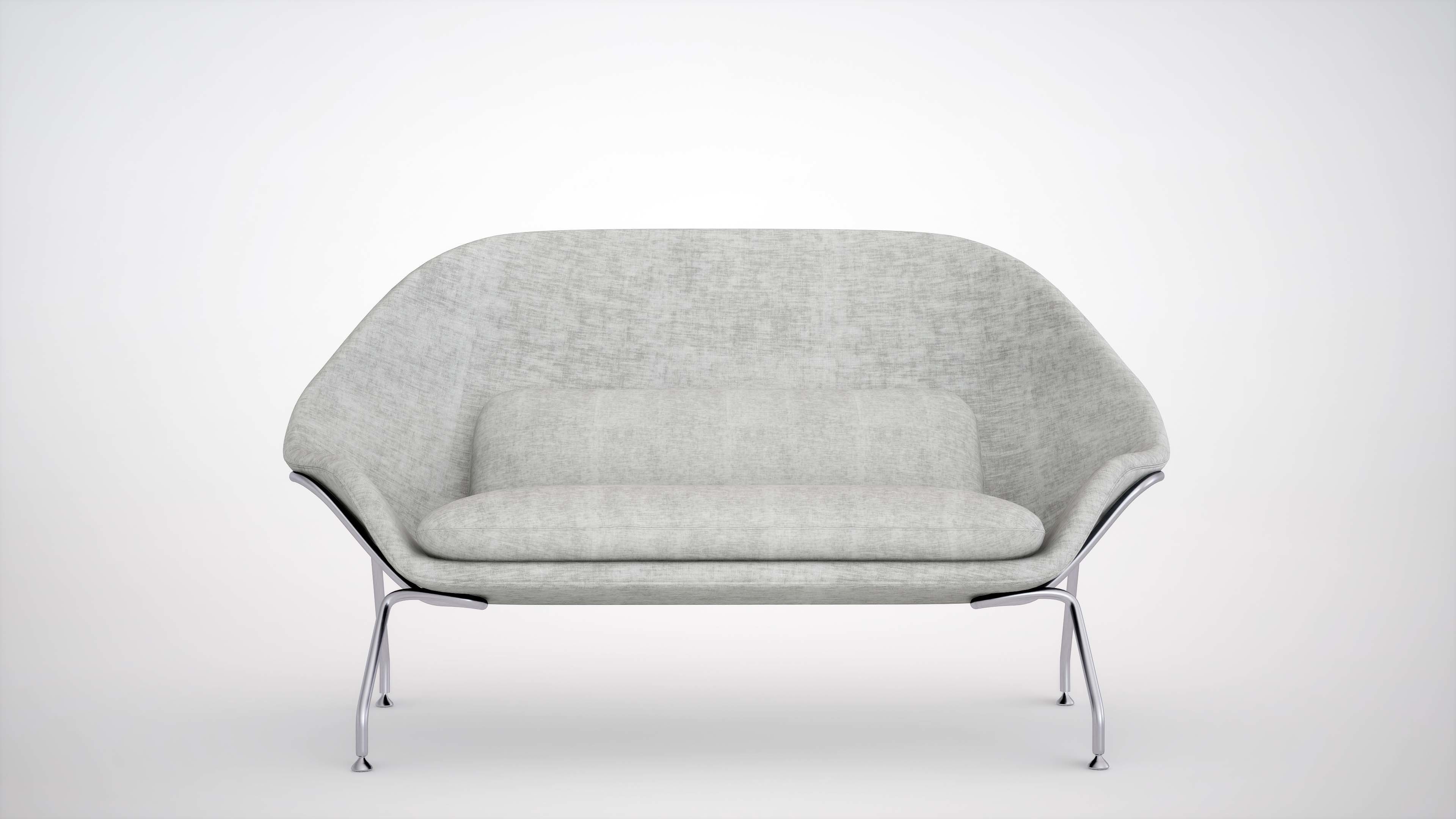 Womb Settee 3D model_1