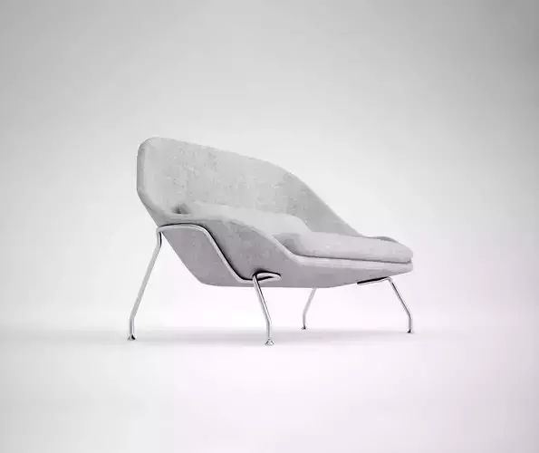 Womb Settee 3D model