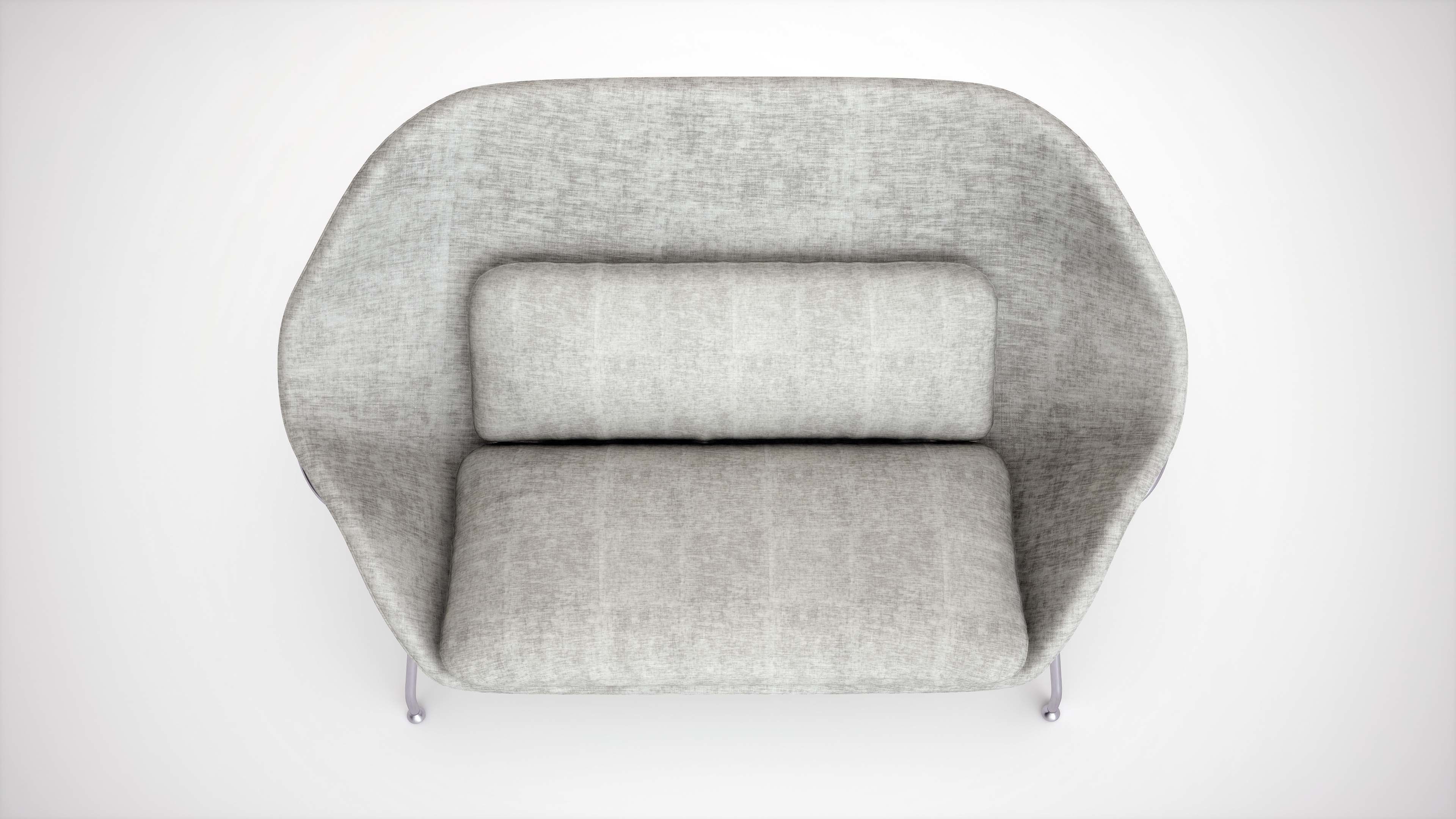 Womb Settee 3D model_3