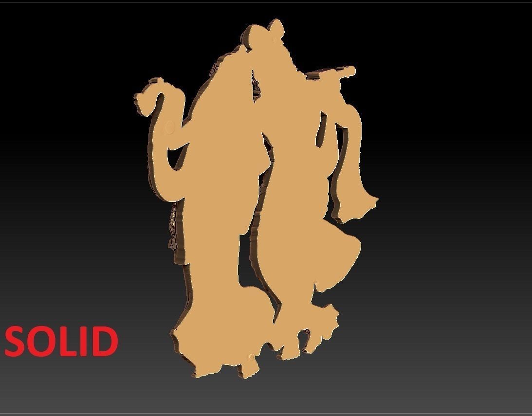 rathakrishna pendent 3D print model_4