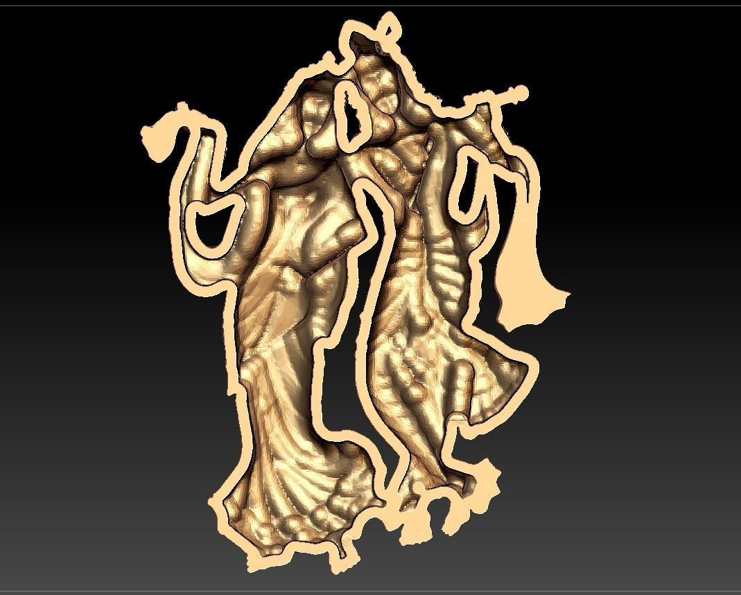 rathakrishna pendent 3D print model_1