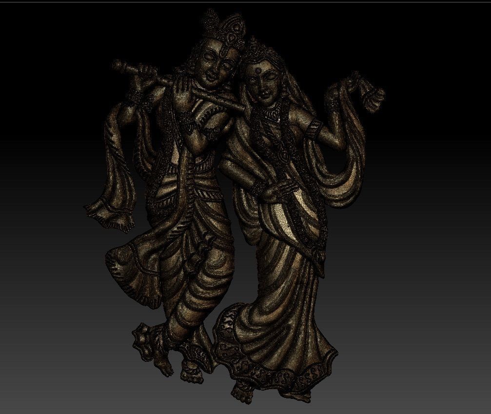 rathakrishna pendent 3D print model_8