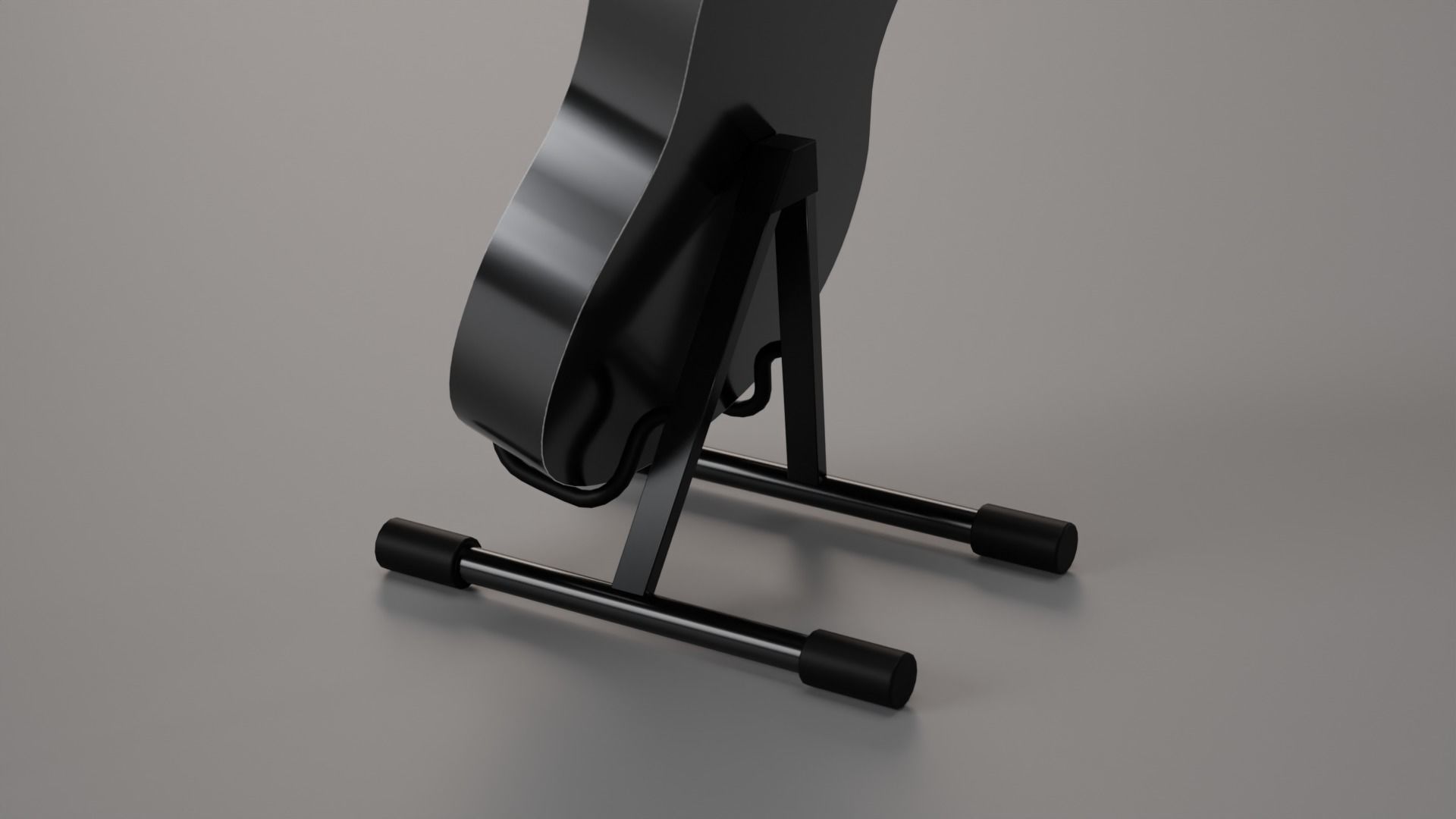 Guitar - Classic Low-poly 3D model_4