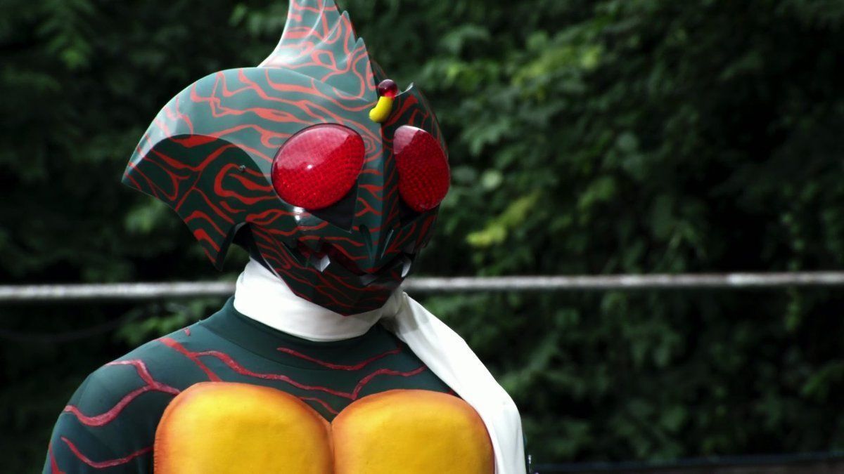 Kamen Rider Amazon Helmet 3D print model_6