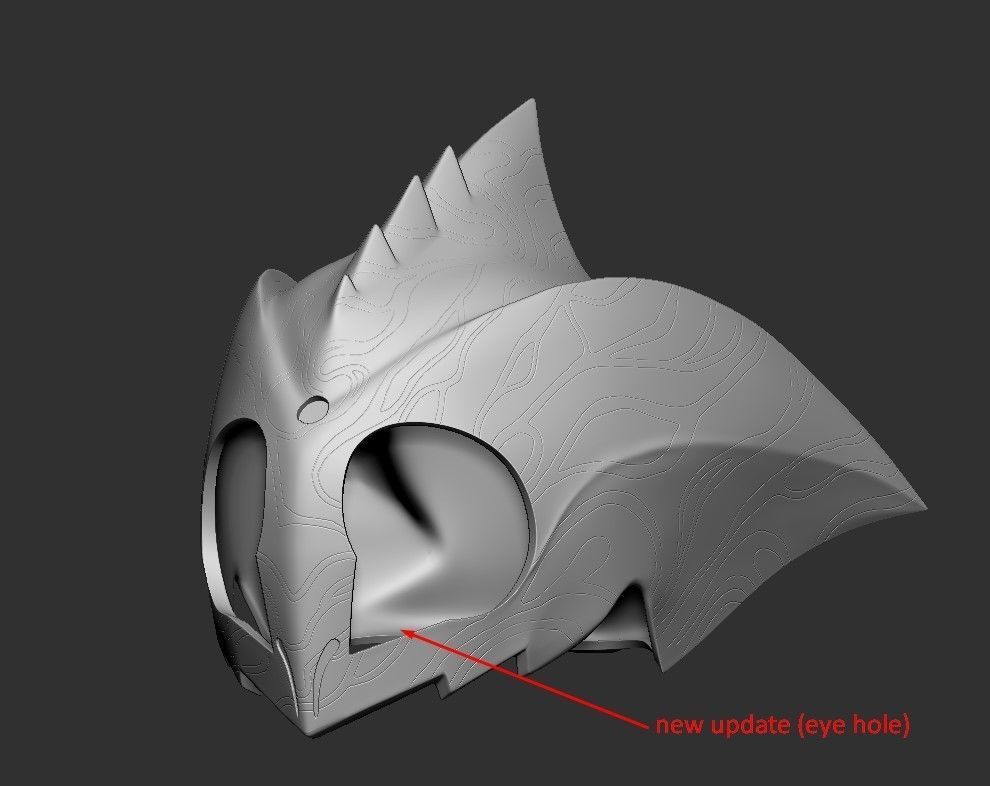 Kamen Rider Amazon Helmet 3D print model_5