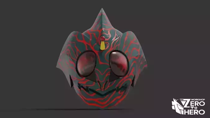 Kamen Rider Amazon Helmet