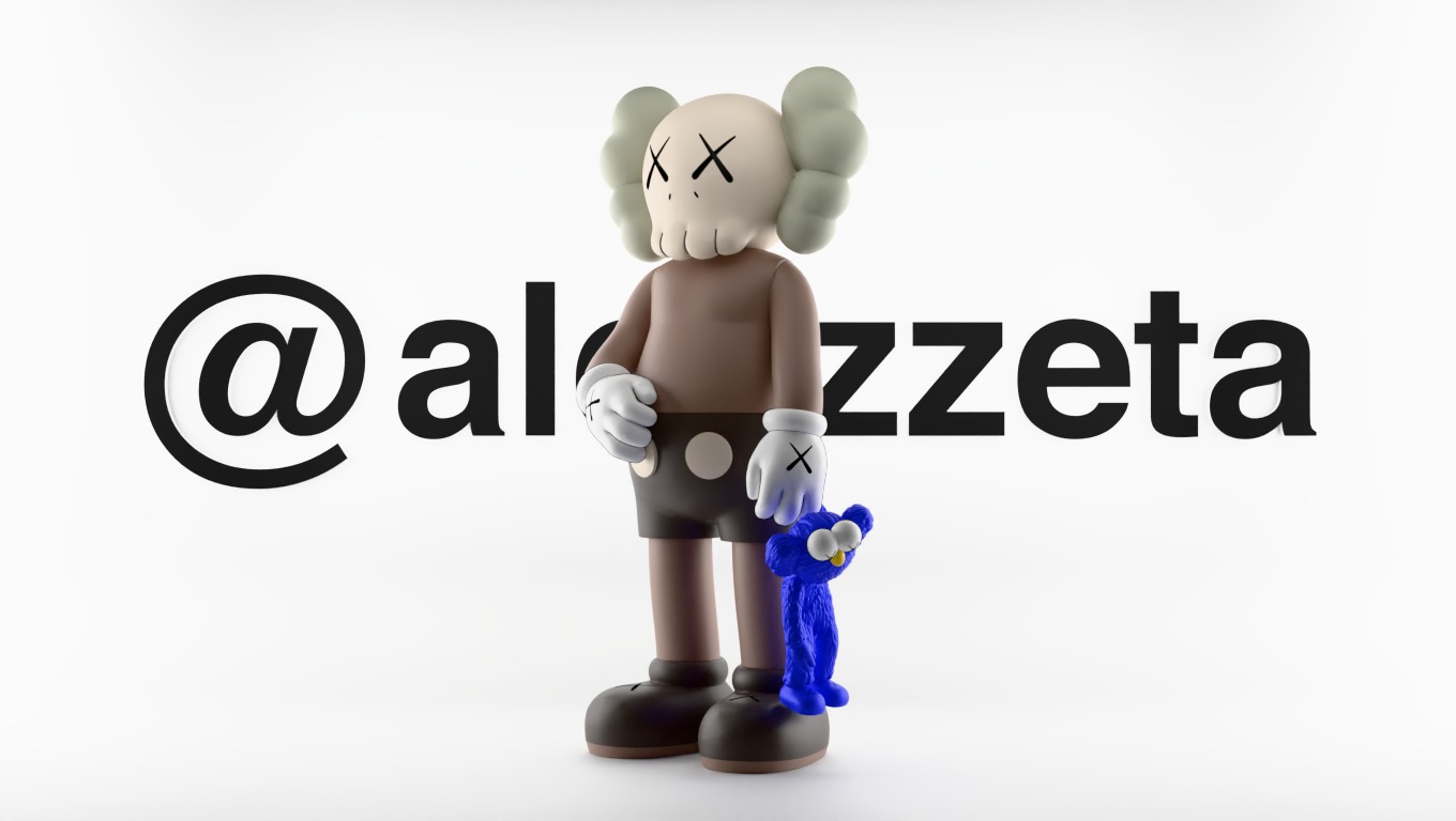 Kaws Share for Print 3D print model_1