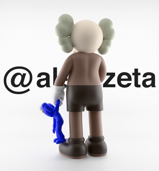Kaws Share for Print 3D print model_18