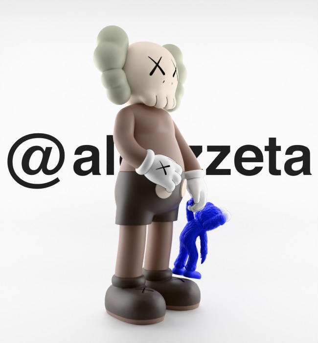 Kaws Share for Print 3D print model_33
