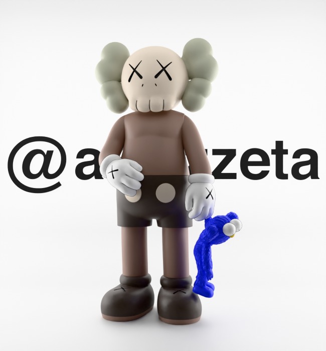Kaws Share for Print 3D print model_3