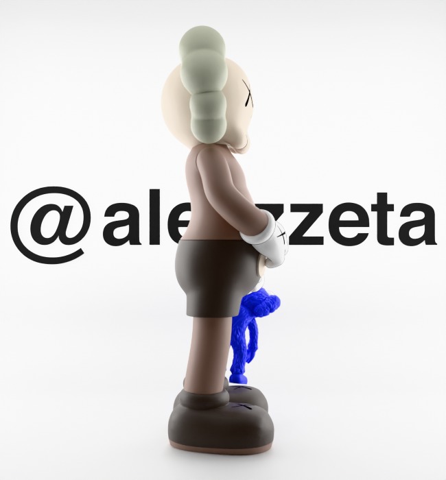 Kaws Share for Print 3D print model_29