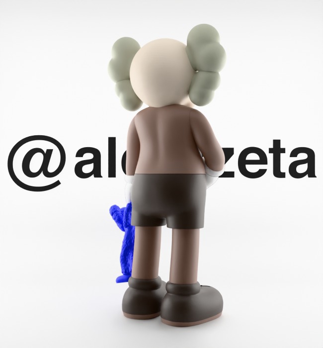 Kaws Share for Print 3D print model_23