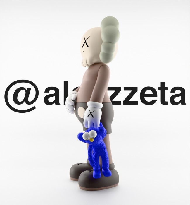 Kaws Share for Print 3D print model_9
