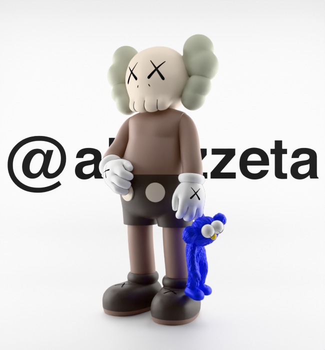Kaws Share for Print 3D print model_5