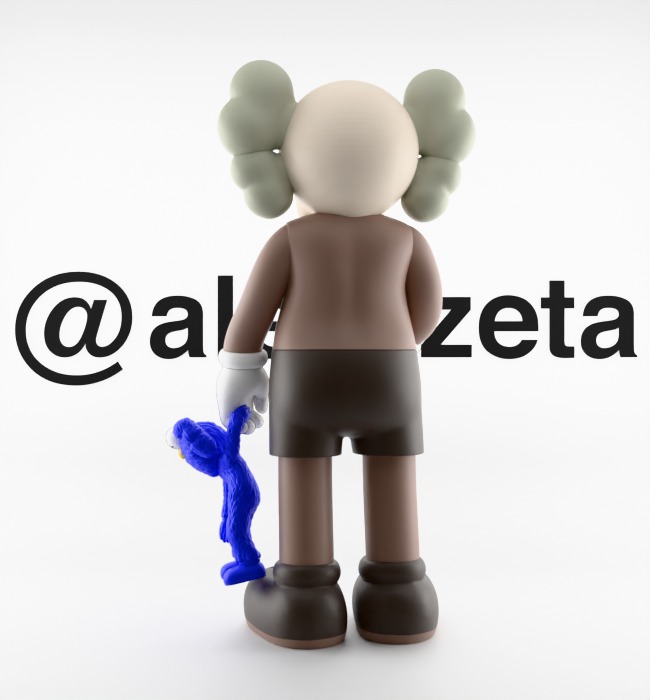 Kaws Share for Print 3D print model_19