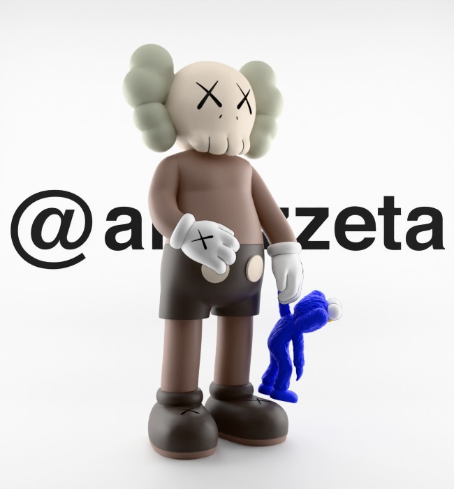 Kaws Share for Print 3D print model_35