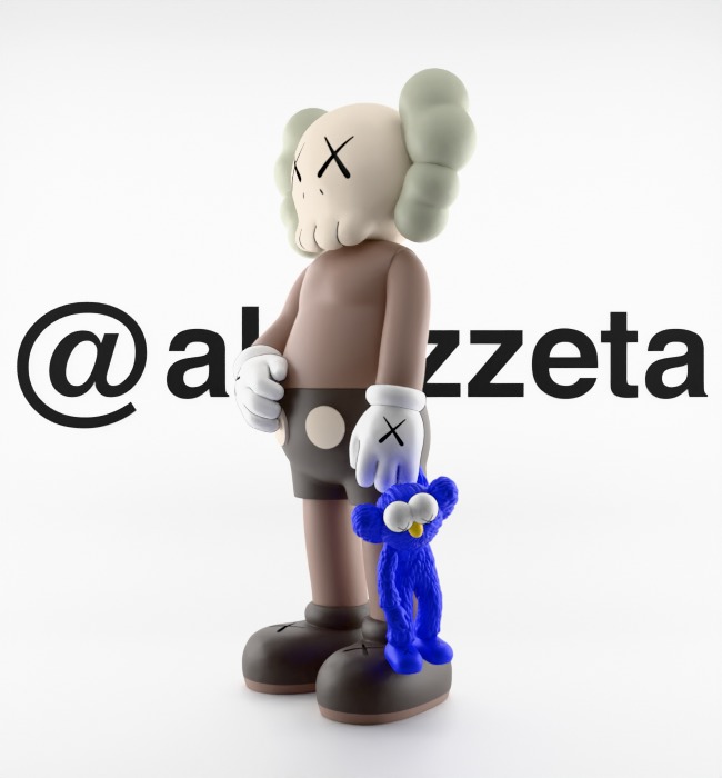 Kaws Share for Print 3D print model_7