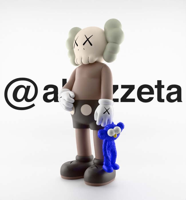 Kaws Share for Print 3D print model_6