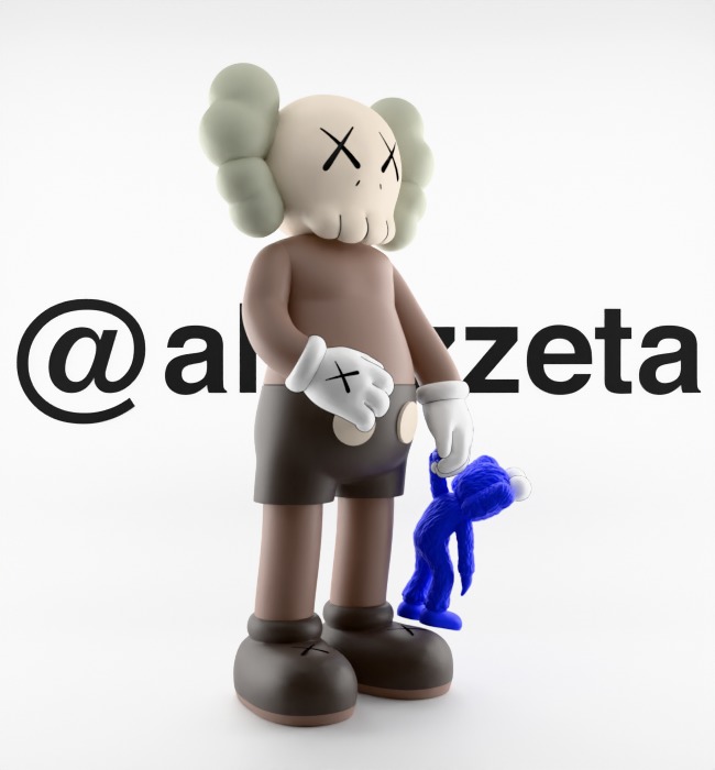 Kaws Share for Print 3D print model_34
