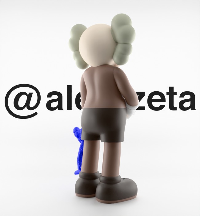 Kaws Share for Print 3D print model_24