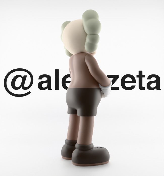 Kaws Share for Print 3D print model_26