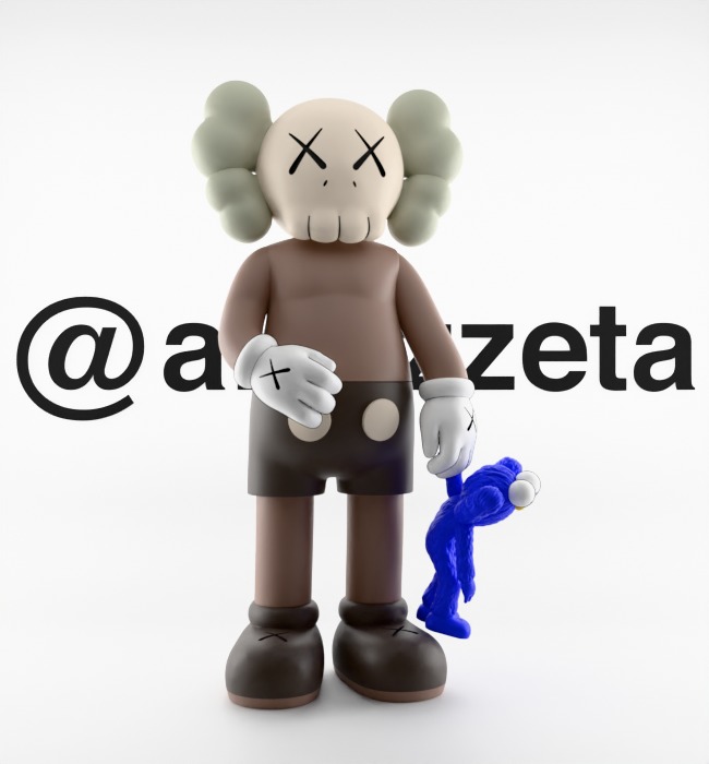 Kaws Share for Print 3D print model_37