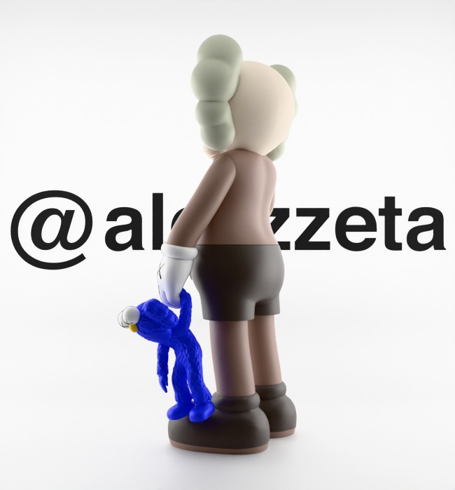Kaws Share for Print 3D print model_14