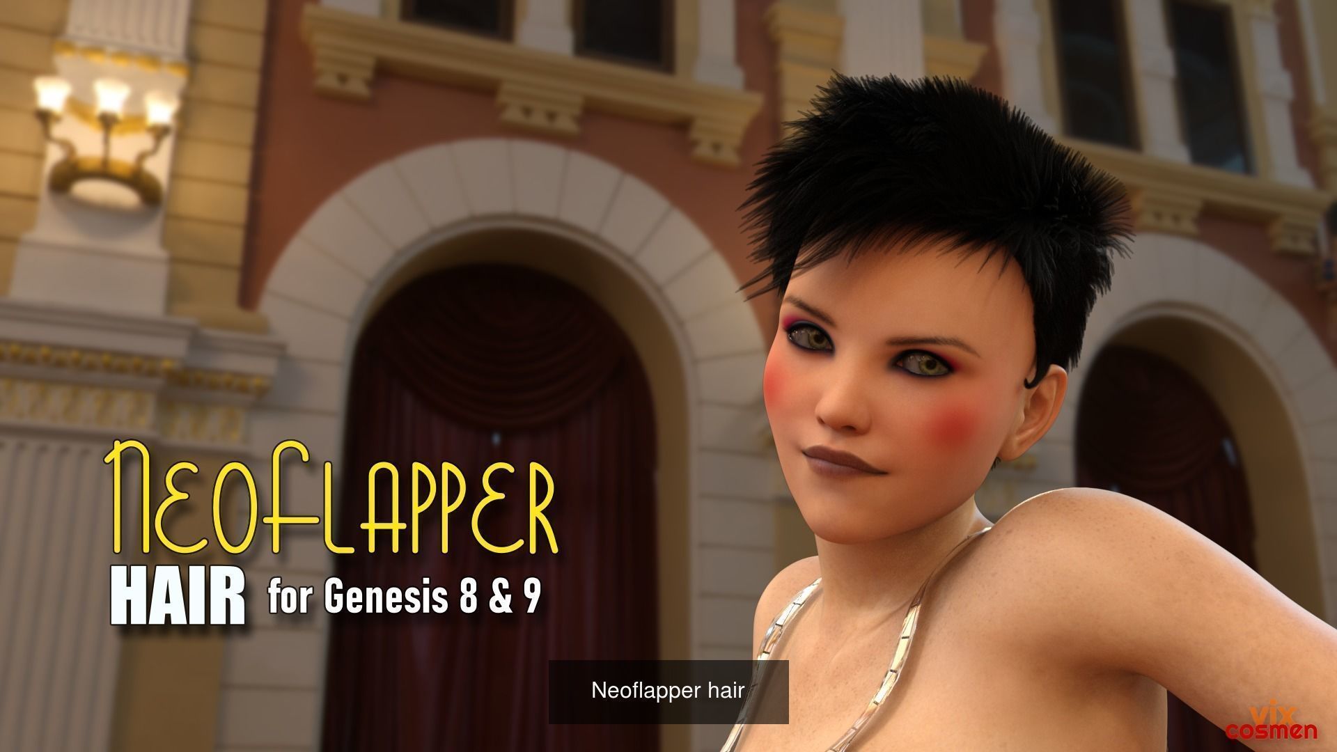 Dress Out Of Space Bundle 3D Model Collection_1