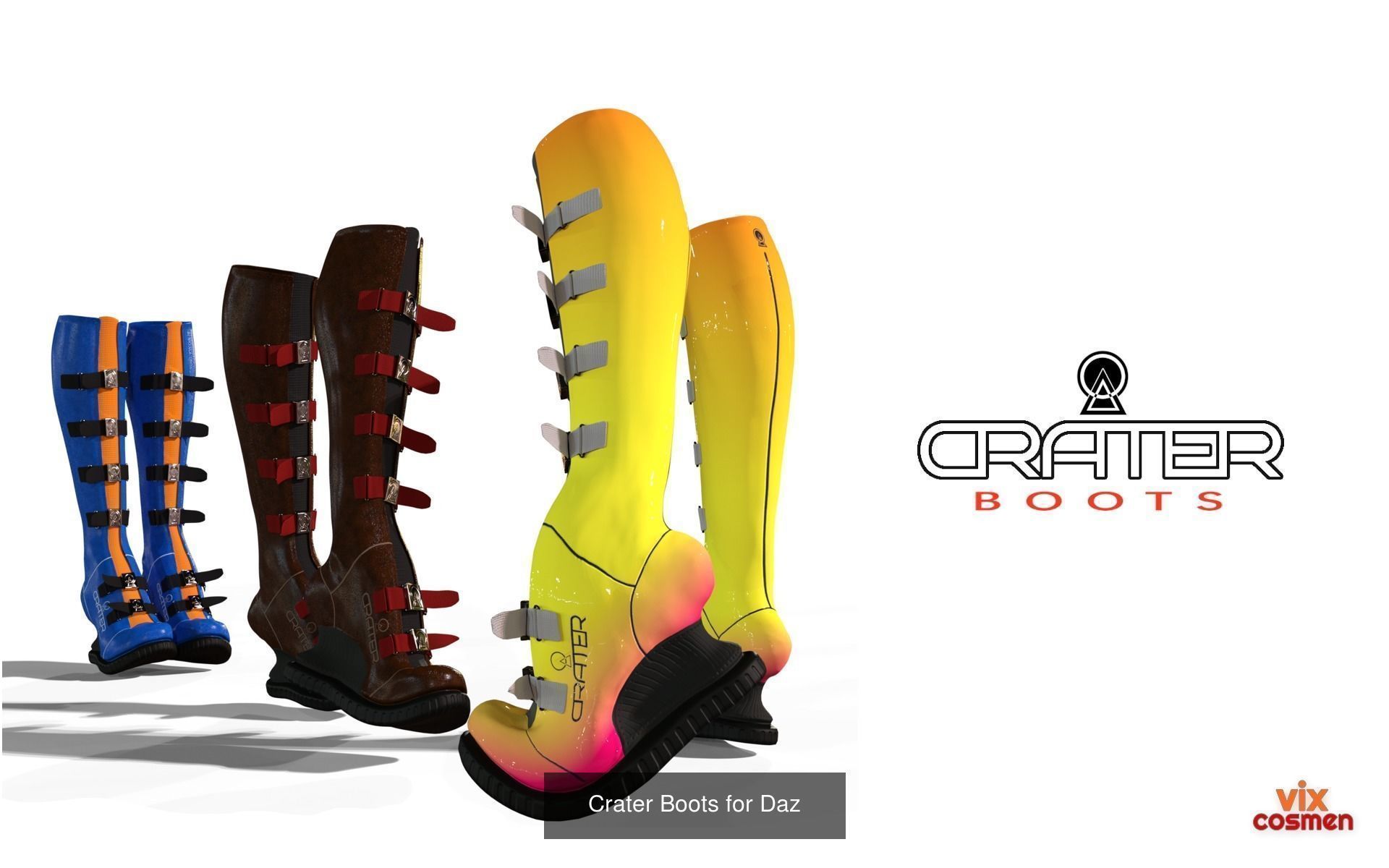 Dress Out Of Space Bundle 3D Model Collection_2