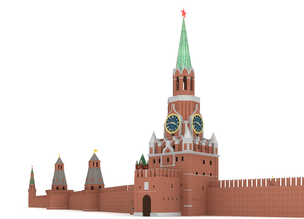 Kremlin Moscow 3D model_9