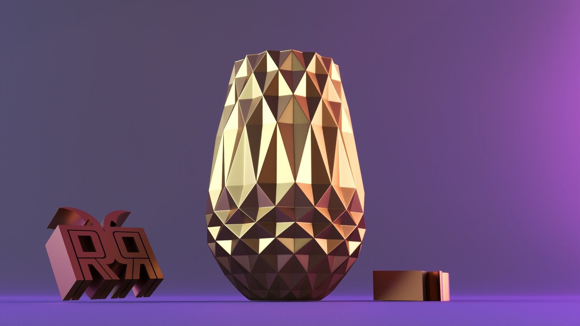 pattern Vase with outer 3D print model_10