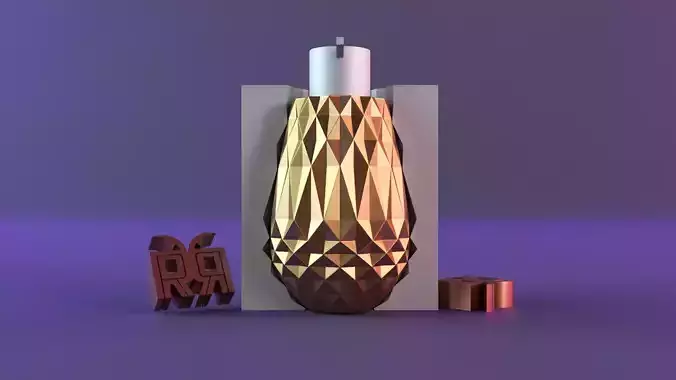 pattern Vase with outer