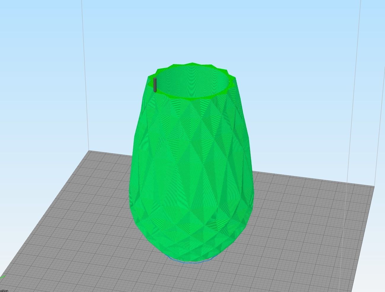 pattern Vase with outer 3D print model_8