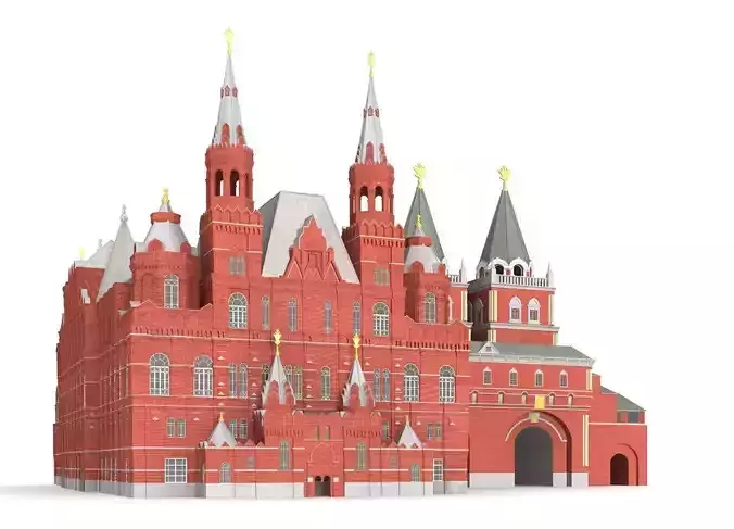 Moscow Historical Museum 3D model