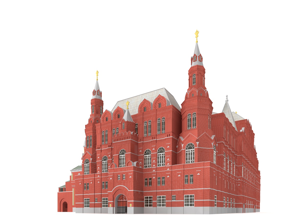 Moscow Historical Museum 3D model_3