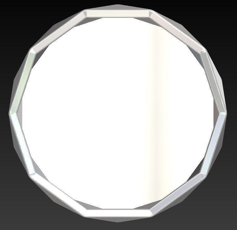 Triangle vase penholder 3D print model_2