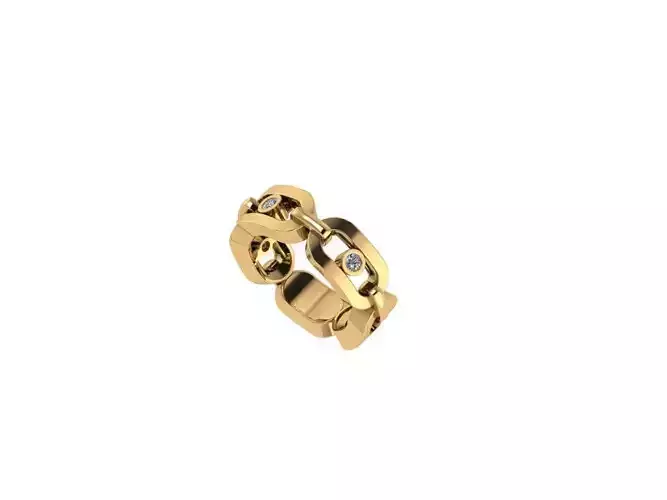 move link ring 17 5mm size 3D print model