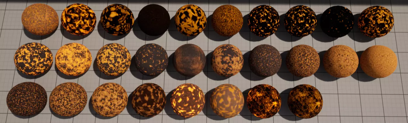 25 Emissive PBR  Lava Texture Pack Texture_0