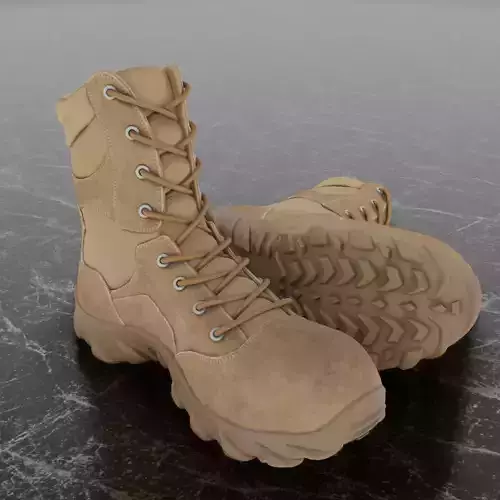 TURKISH COMMANDER BOOTS 3D - ANAFARTALAR Low-poly 3D model TURKISH COMMANDER BOOTS 3D - ANAFARTALAR Low-poly 3D model