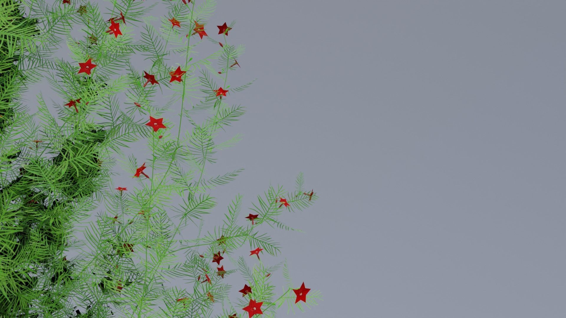 3d Gate With Flower 02 3D model_4