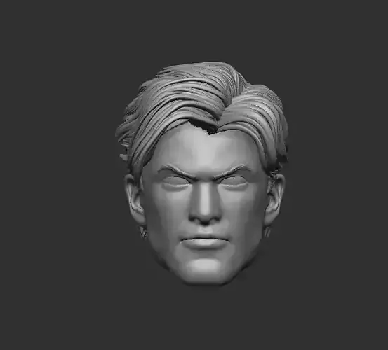 Wally West Unmasked - Headsculpt for Action Figures 3D print model