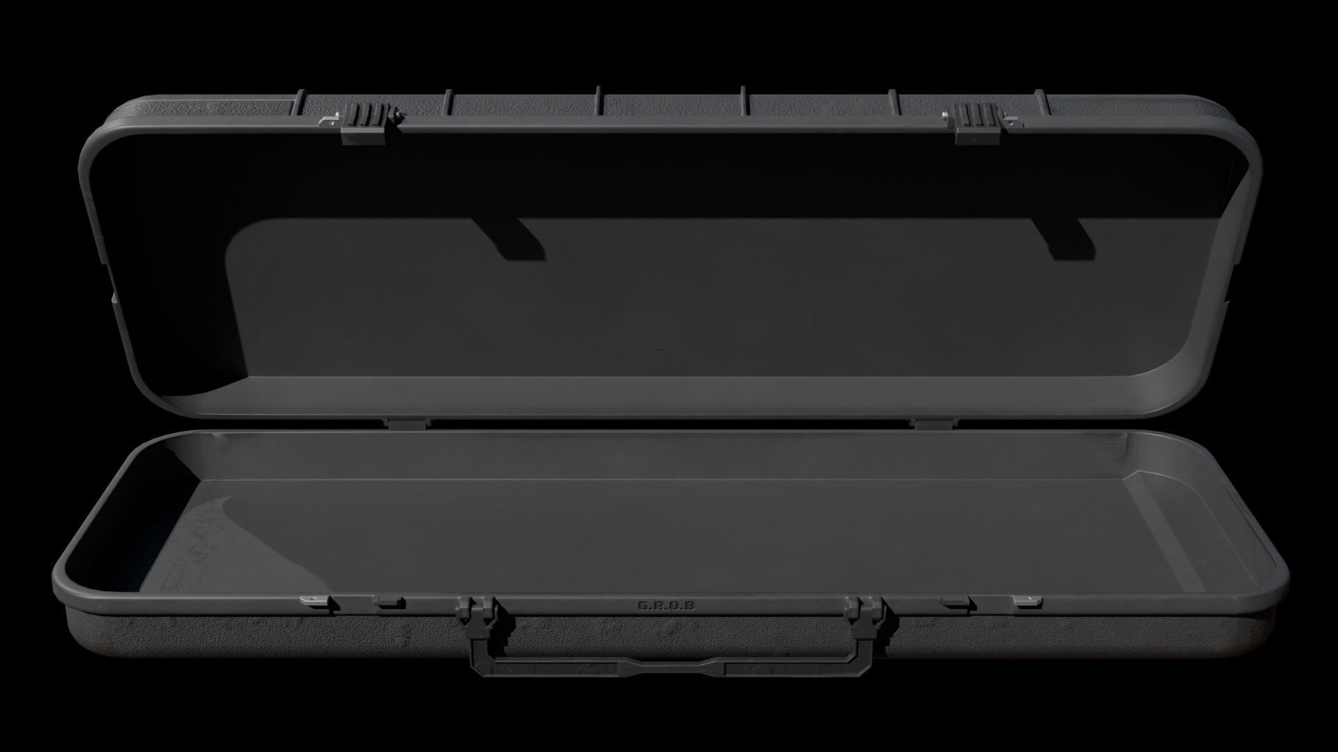 Large weapon case Low-poly 3D model_3