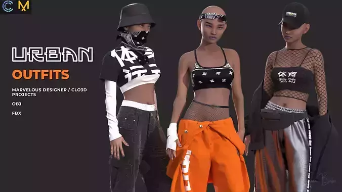 Streetwear Girls Pack