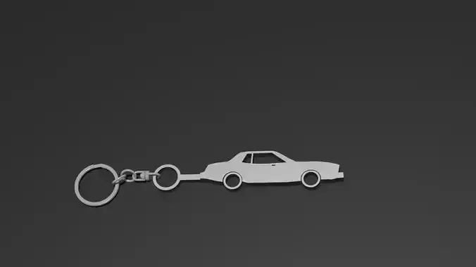 1974 Mustang Keyring-Keychain 