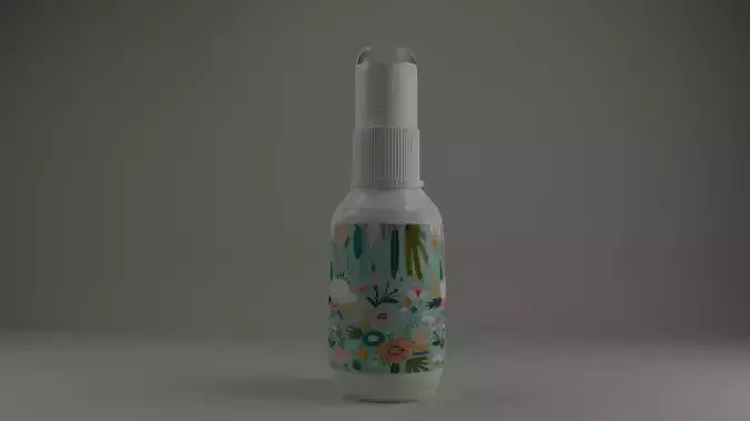 Spray Bottle 3Ds Max OBJ FBX